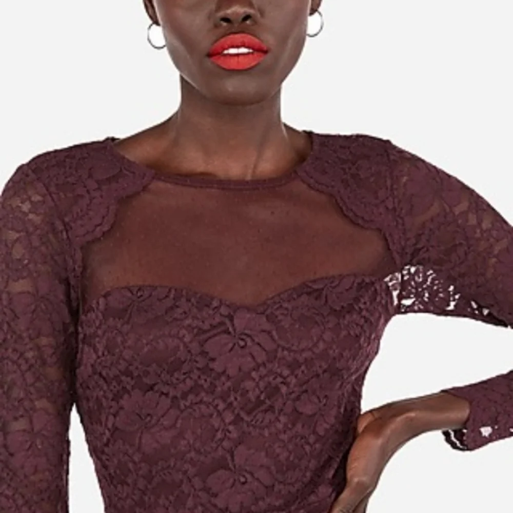 Express Lace Dress - Picture 2 of 12